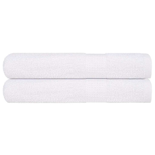 Sauna Towels 2 pcs White 80x200 cm 360 gsm 100% Cotton