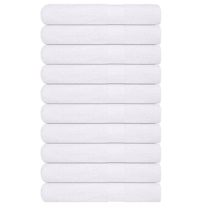 Sauna Towels 10 pcs White 80x200 cm 360 gsm 100% Cotton