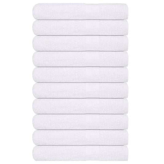 Sauna Towels 10 pcs White 80x200 cm 360 gsm 100% Cotton