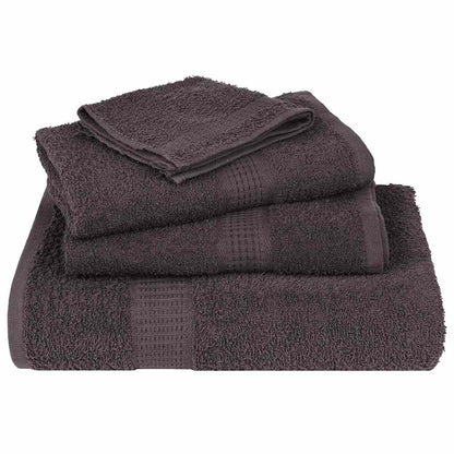 Soap Towels 2 pcs Anthracite 30x30 cm 360 gsm 100% Cotton