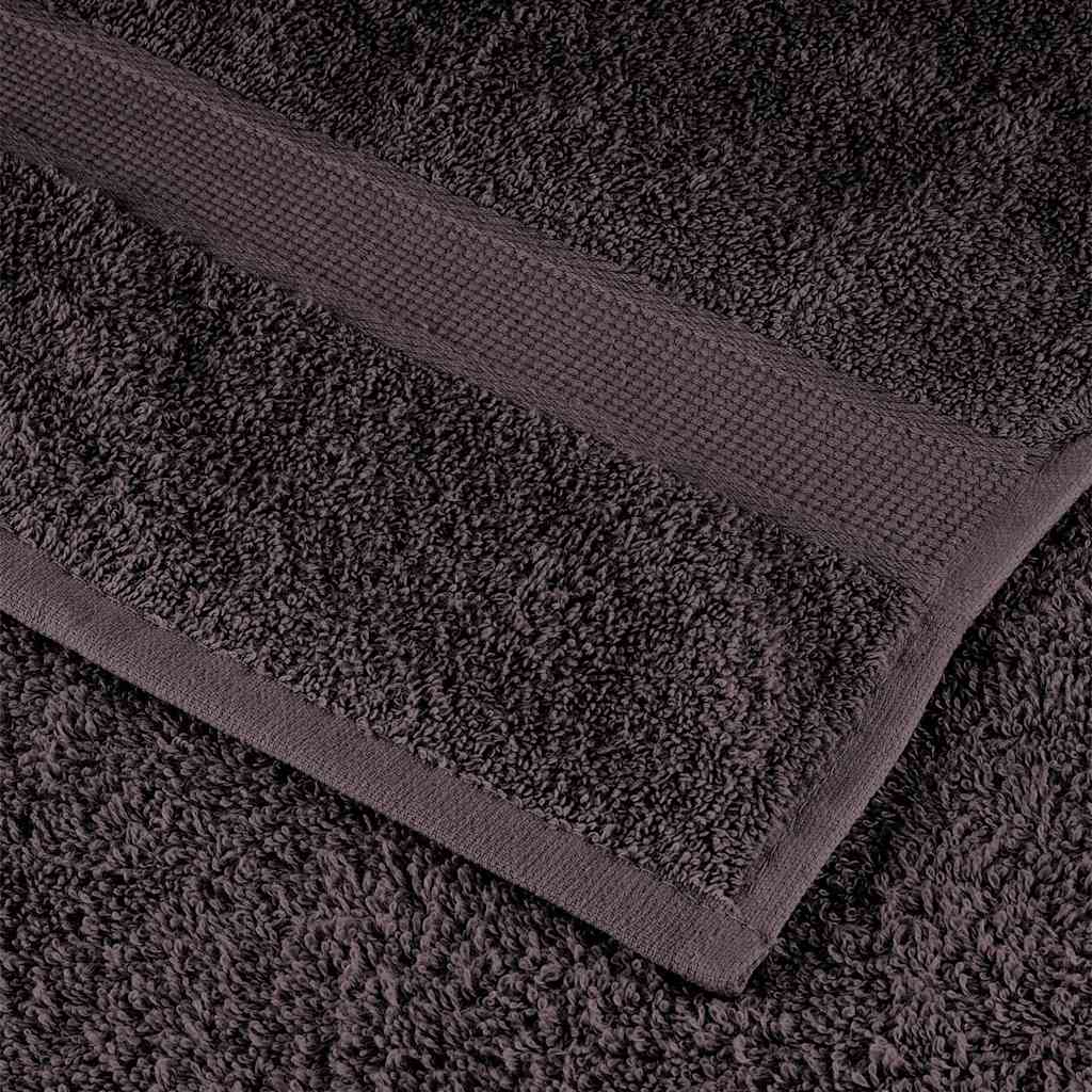 Sauna Towels 4 pcs Anthracite 80x200 cm 360 gsm 100% Cotton