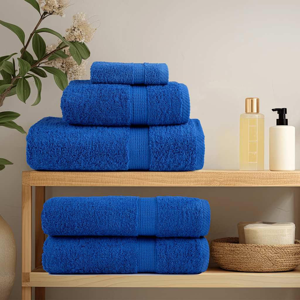 Soap Towels 2 pcs Blue 30x30 cm 360 gsm 100% Cotton