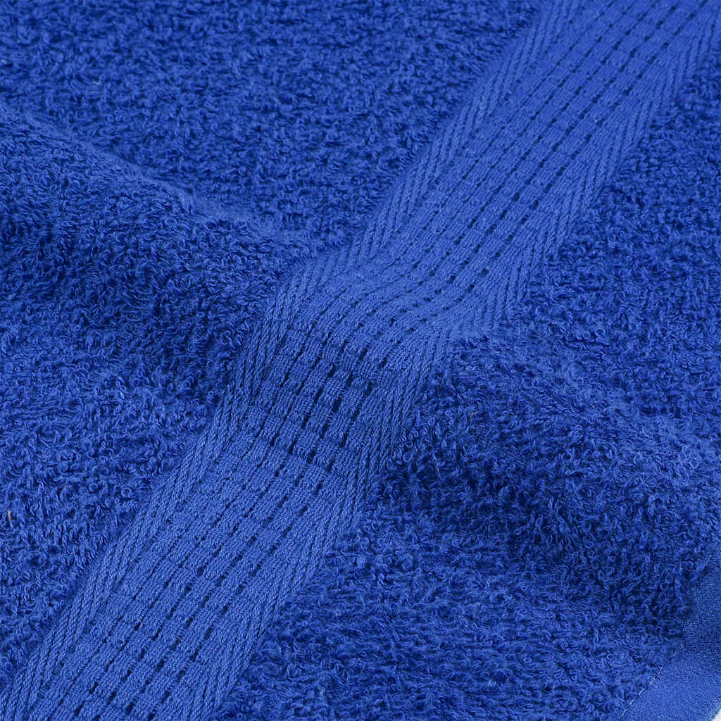 Hand Towels 2 pcs Blue 50x100 cm 360 gsm 100% Cotton