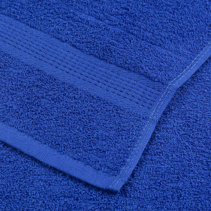 Shower Towels 4 pcs Blue 70x140 cm 360 gsm 100% Cotton