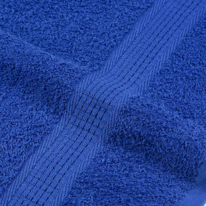 Sauna Towels 4 pcs Blue 80x200 cm 360 gsm 100% Cotton