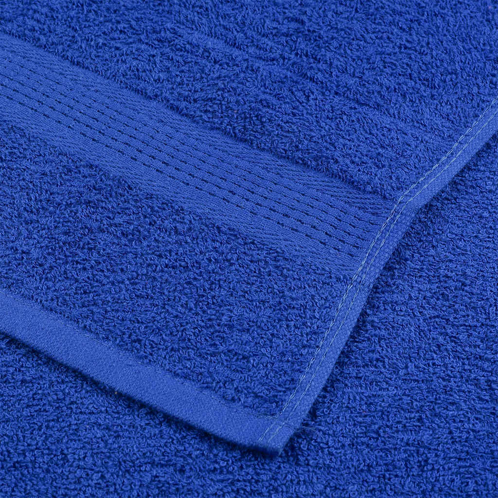 Sauna Towels 10 pcs Blue 80x200 cm 360 gsm 100% Cotton