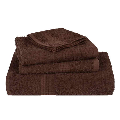 Soap Towels 2 pcs Brown 30x30 cm 360 gsm 100% Cotton