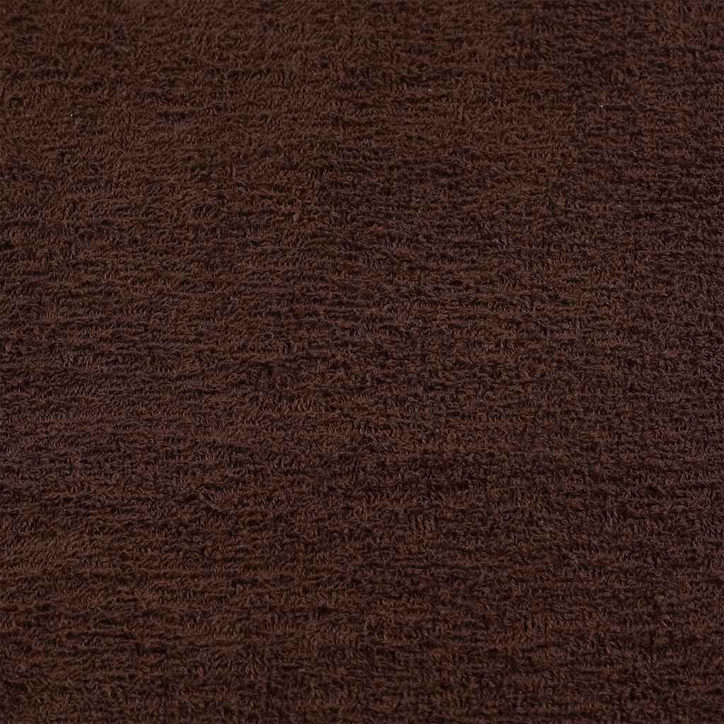 Shower Towels 2 pcs Brown 70x140 cm 360 gsm 100% Cotton