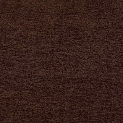 Bath Towels 10 pcs Brown 100x150 cm 360 gsm 100% Cotton