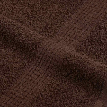 Sauna Towels 4 pcs Brown 80x200 cm 360 gsm 100% Cotton