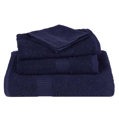 Soap Towels 10 pcs Navy Blue 30x30 cm 360 gsm 100% Cotton