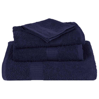 Hand Towels 2 pcs Navy Blue 50x100 cm 360 gsm 100% Cotton