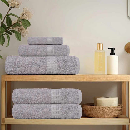 Soap Towels 2 pcs Grey 30x30 cm 360 gsm 100% Cotton