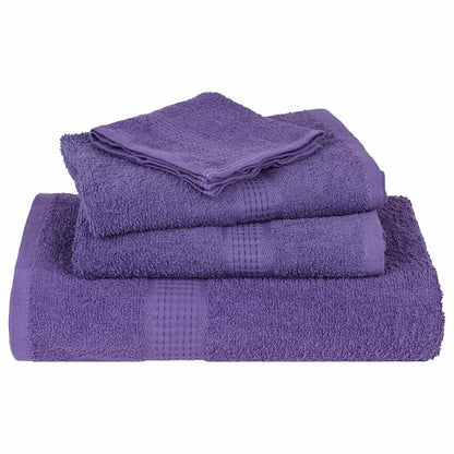 Soap Towels 2 pcs Purple 30x30 cm 360 gsm 100% Cotton