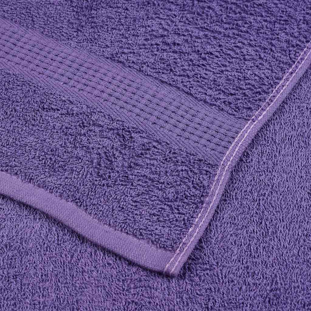 Soap Towels 4 pcs Purple 30x30 cm 360 gsm 100% Cotton