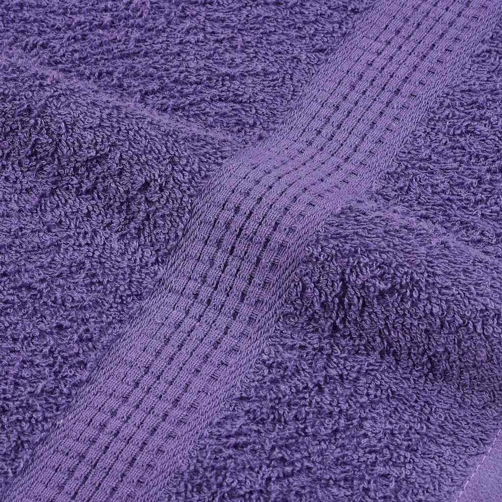 Sauna Towels 2 pcs Purple 80x200 cm 360 gsm 100% Cotton