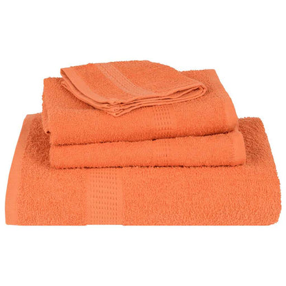 Soap Towels 2 pcs Orange 30x30 cm 360 gsm 100% Cotton