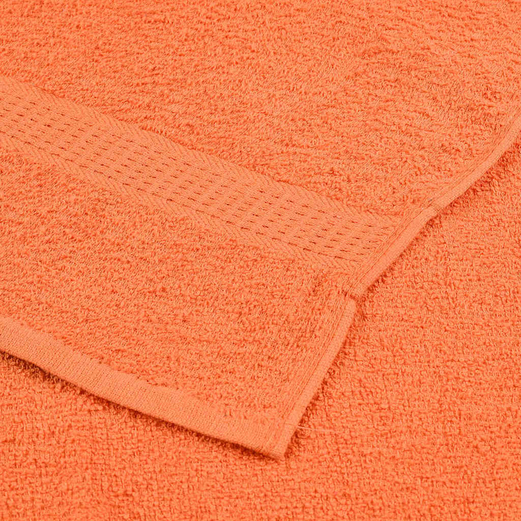 Soap Towels 2 pcs Orange 30x30 cm 360 gsm 100% Cotton