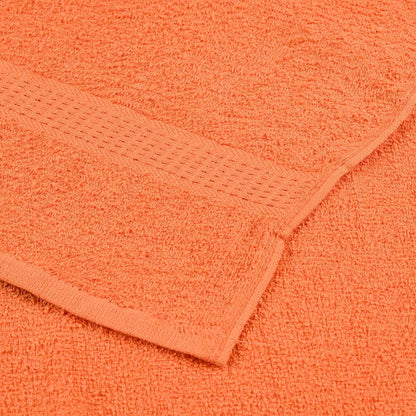 Soap Towels 4 pcs Orange 30x30 cm 360 gsm 100% Cotton