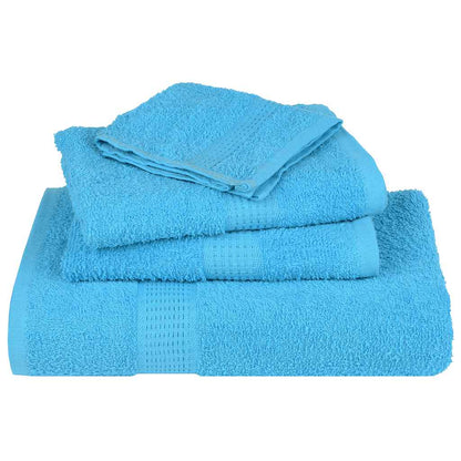 Soap Towels 2 pcs Turquoise 30x30 cm 360 gsm 100% Cotton