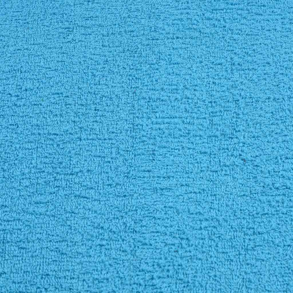 Sauna Towels 2 pcs Turquoise 80x200 cm 360 gsm 100% Cotton