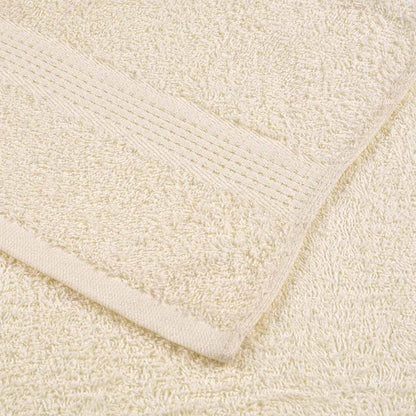 Soap Towels 2 pcs Cream 30x30 cm 360 gsm 100% Cotton