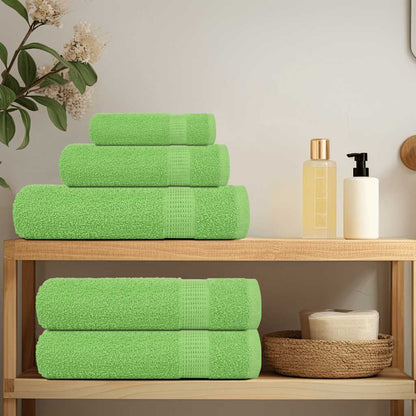 Soap Towels 4 pcs Apple Green 30x30 cm 360 gsm 100% Cotton