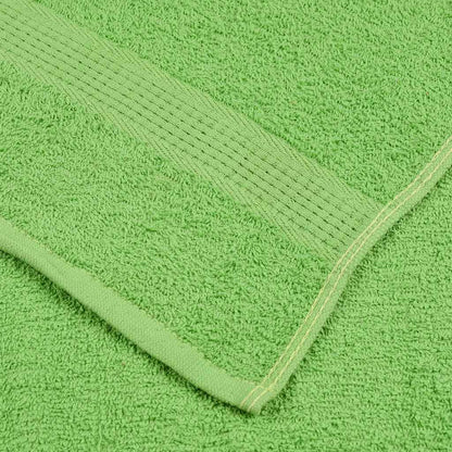 Shower Towels 2 pcs Apple Green 70x140 cm 360 gsm 100% Cotton