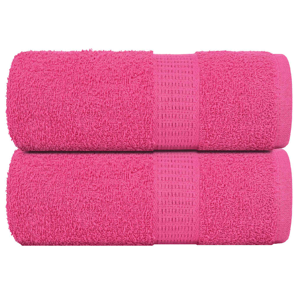 Soap Towels 2 pcs Pink 30x30 cm 360 gsm 100% Cotton