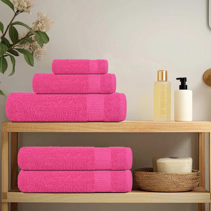 Soap Towels 10 pcs Pink 30x30 cm 360 gsm 100% Cotton