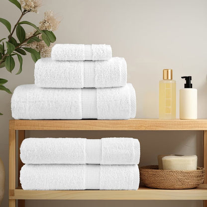 Premium Soap Towels SOLUND 4pcs White 30x30cm 600gsm