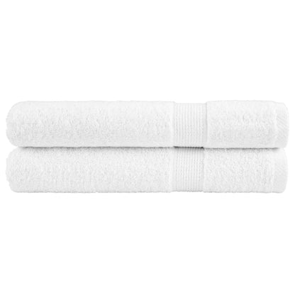 Premium Sauna Towels SOLUND 2pcs White 80x200cm 600gsm