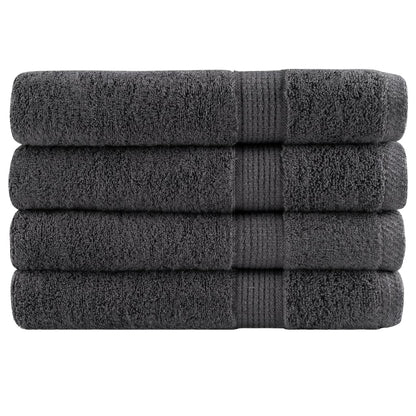 Premium Towels SOLUND 4pcs Anthracite 100x200cm 600gsm