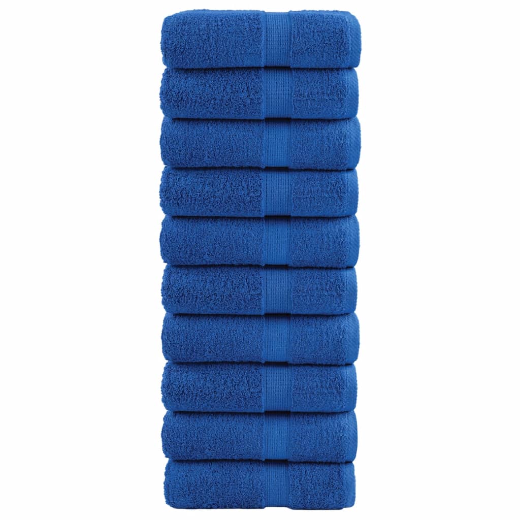 Premium Soap Towels SOLUND 10pcs Blue 30x30cm 600gsm