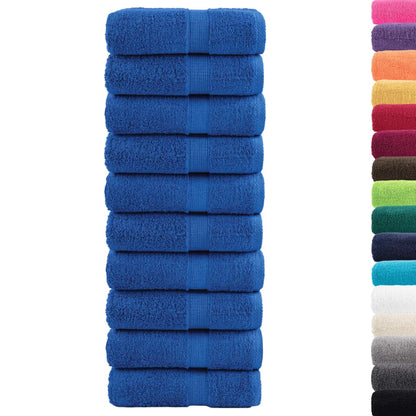 Premium Soap Towels SOLUND 10pcs Blue 30x30cm 600gsm