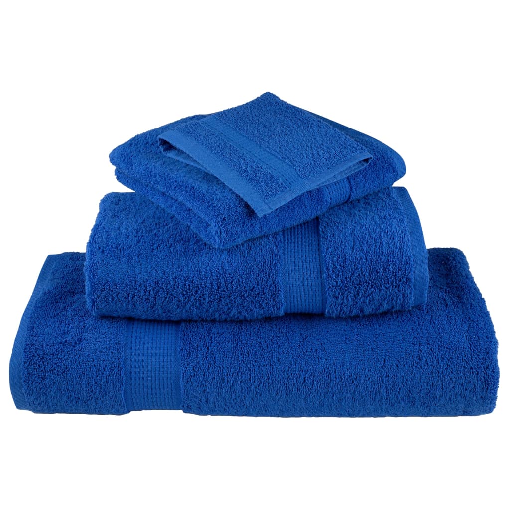 Premium Soap Towels SOLUND 10pcs Blue 30x30cm 600gsm