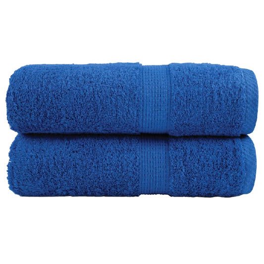 Premium Guest Towels SOLUND 2pcs Blue 30x50cm 600gsm