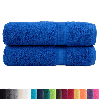 Premium Shower Towels SOLUND 2pcs Blue 70x140cm 600gsm