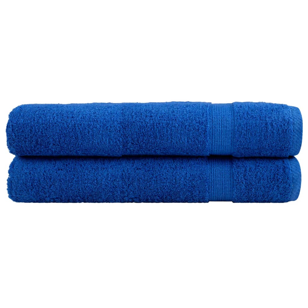 Premium Towels SOLUND 2pcs Blue 100x200cm 600gsm