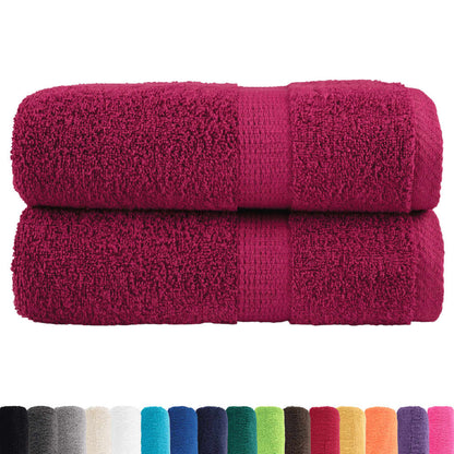 Premium Soap Towels SOLUND 2pcs Bordeaux 30x30cm 600gsm