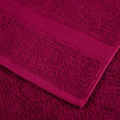 Premium Towels SOLUND 2pcs Bordeaux 100x200cm 600gsm