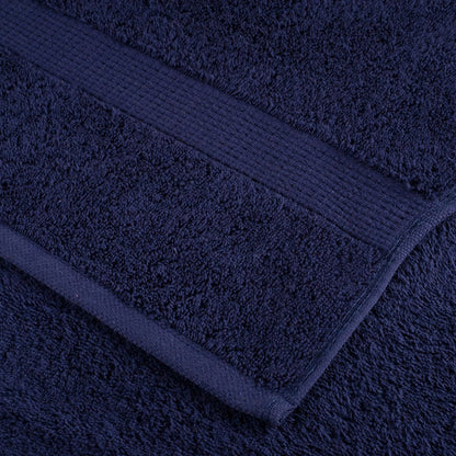 Premium Bath Towels SOLUND 10pcs Navy Blue 100x150cm 600gsm