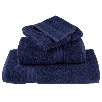 Premium Sauna Towels SOLUND 2pcs Navy Blue 80x200cm 600gsm