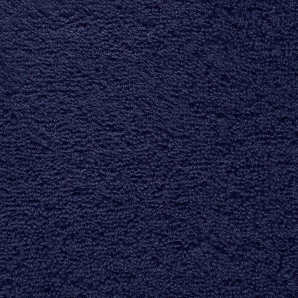 Premium Sauna Towels SOLUND 2pcs Navy Blue 80x200cm 600gsm