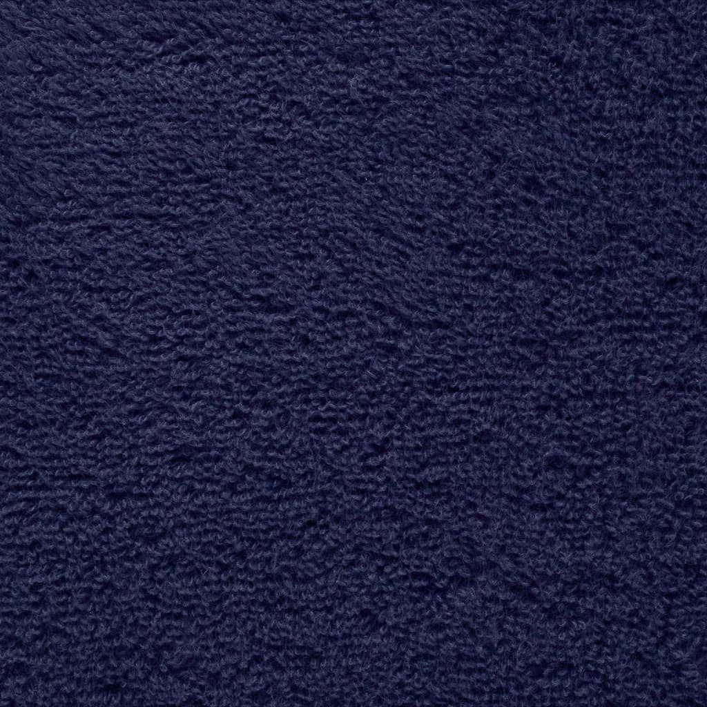 Premium Towels SOLUND 2pcs Navy Blue 100x200cm 600gsm