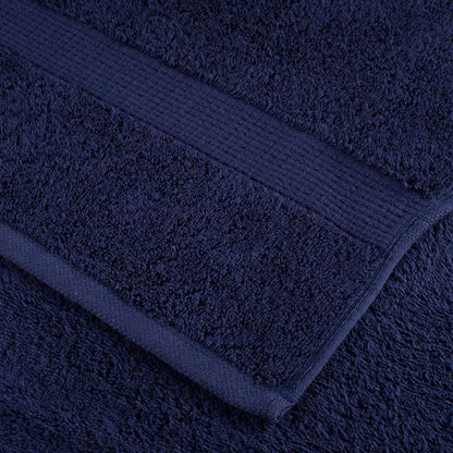 Premium Towels SOLUND 2pcs Navy Blue 100x200cm 600gsm