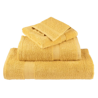 Premium Soap Towels SOLUND 4pcs Gold 30x30cm 600gsm