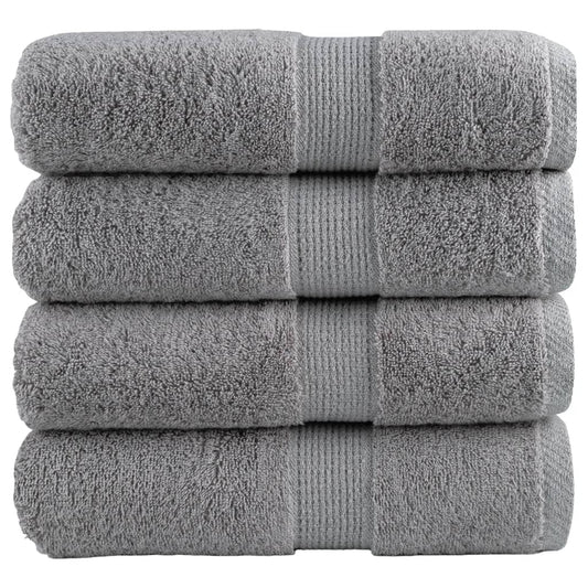 Premium Soap Towels SOLUND 4pcs Grey 30x30cm 600gsm