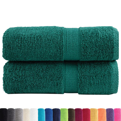 Premium Soap Towels SOLUND 2 pcs Green 30x30 cm 600 gsm