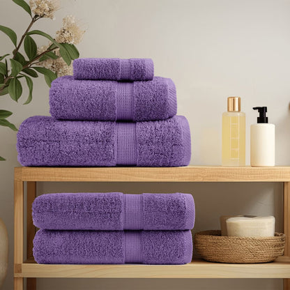 Premium Soap Towels SOLUND 10 pcs Purple 30x30 cm 600 gsm